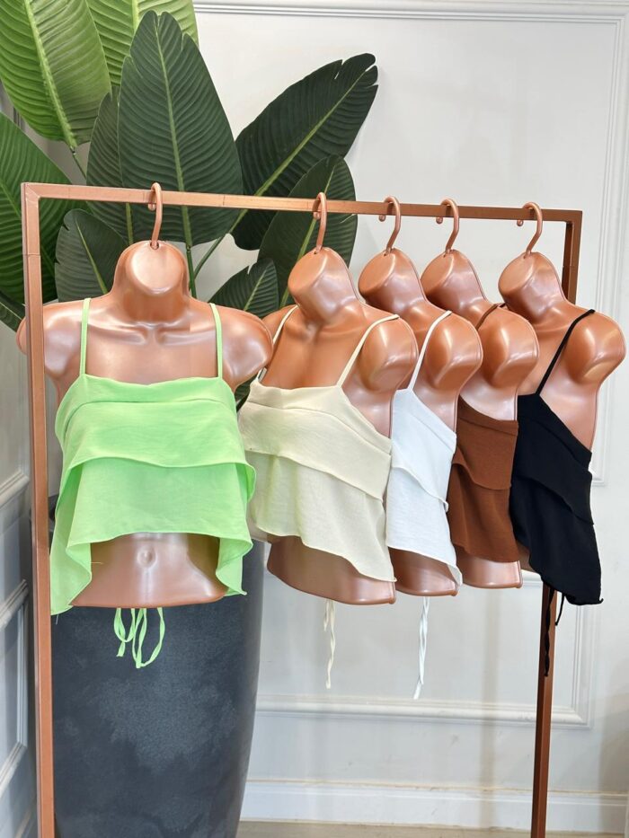 blusa bata alças finas beatriz 336001