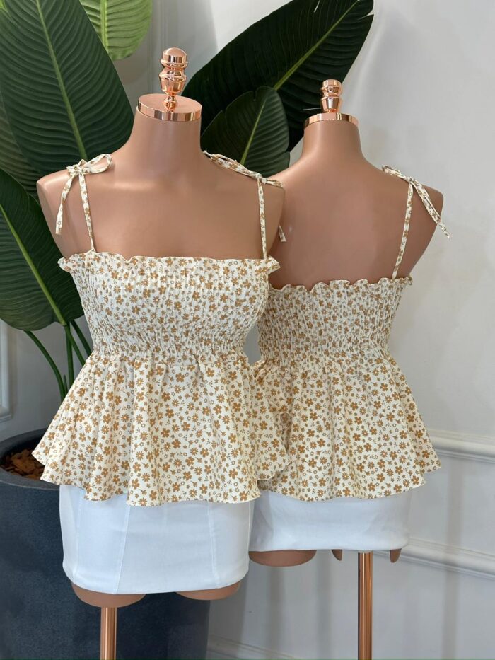 blusa peplum floral rosalia 335998 blusa peplum floral rosalia 335998