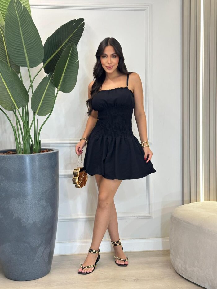 macaquinho curto lastex marina 339675 m, azul marinho