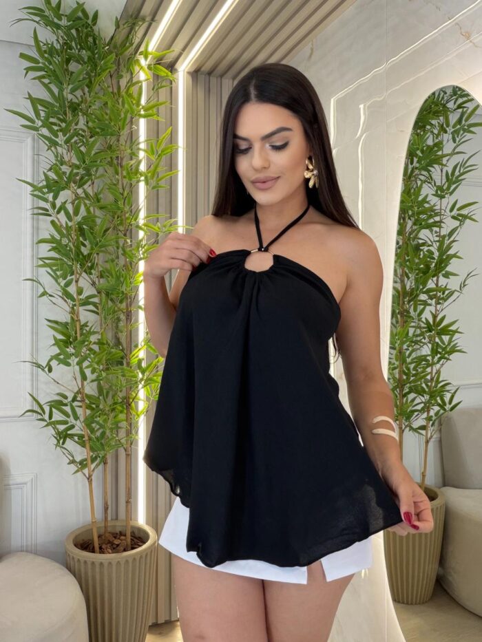 bata argola no decote carol 335655