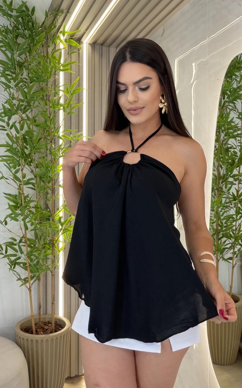 bata argola no decote carol 335655