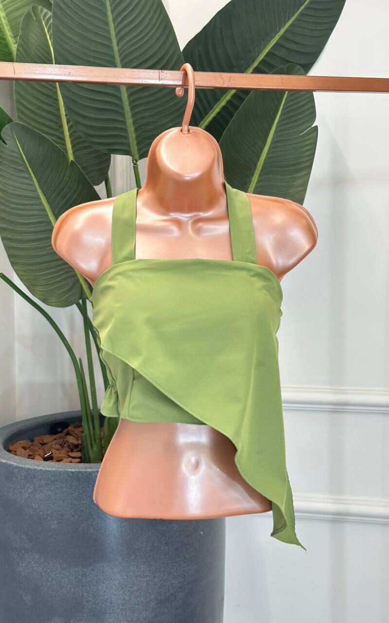 cropped assimétrico naiara 335998