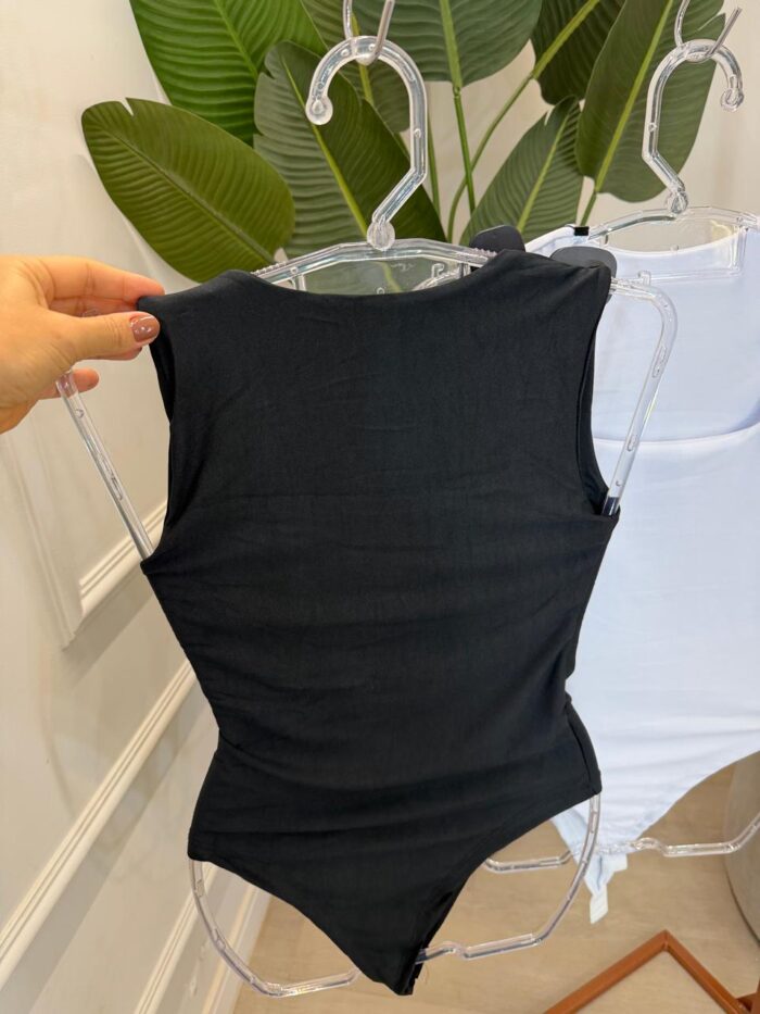 body manga curta 331015 branco, m body manga curta 331015 branco, m