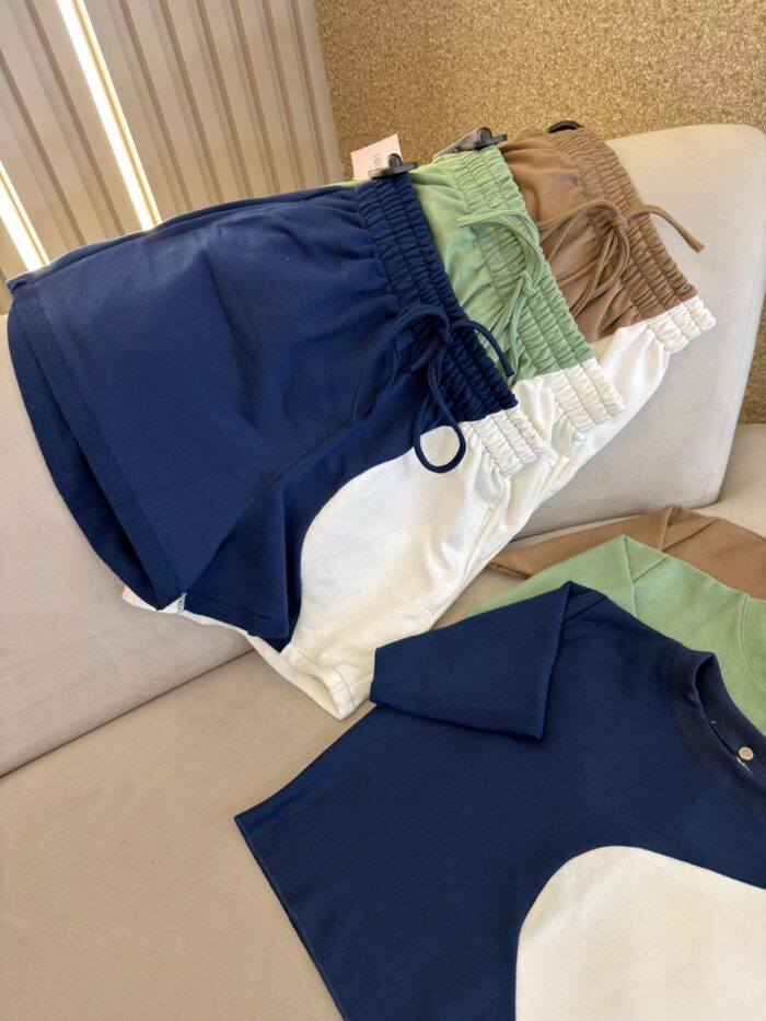 conjunto blusa e shortinho 341495 conjunto blusa e shortinho 341495