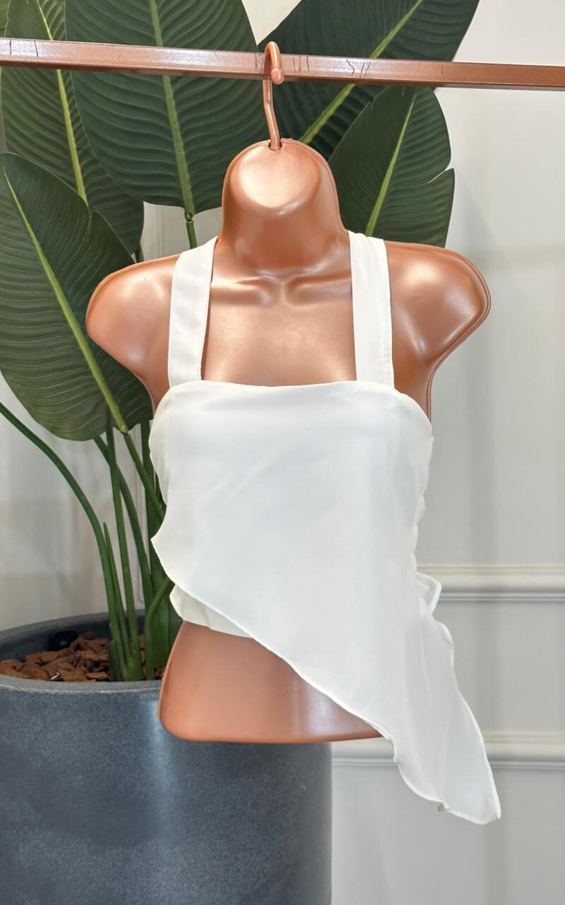 cropped assimétrico naiara 335998