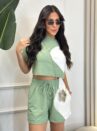 conjunto blusa e shorts milla 341495