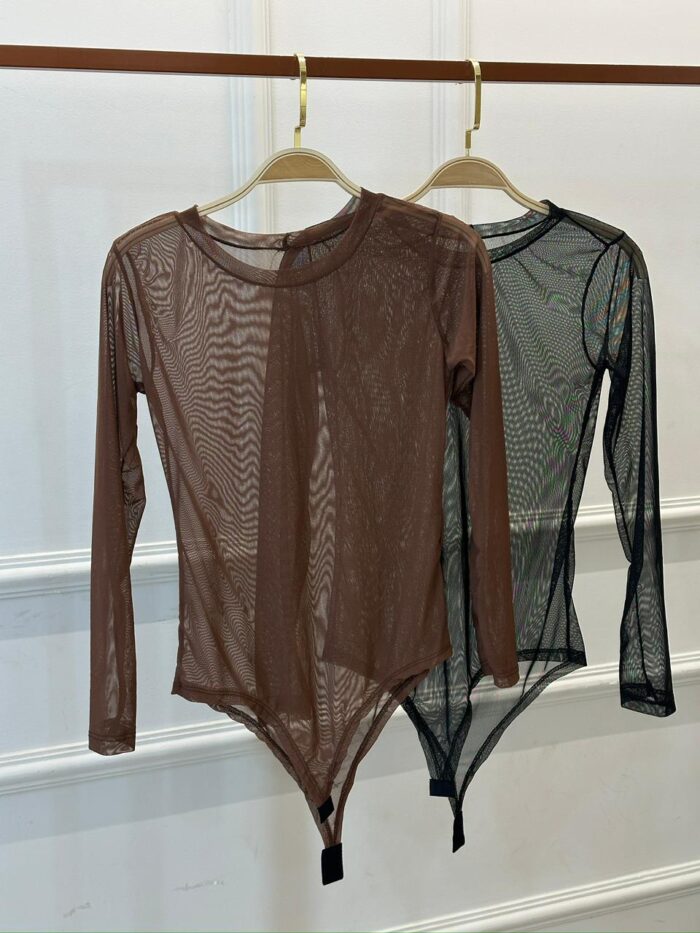 body tule manga longa paula 202655 body tule manga longa paula 202655