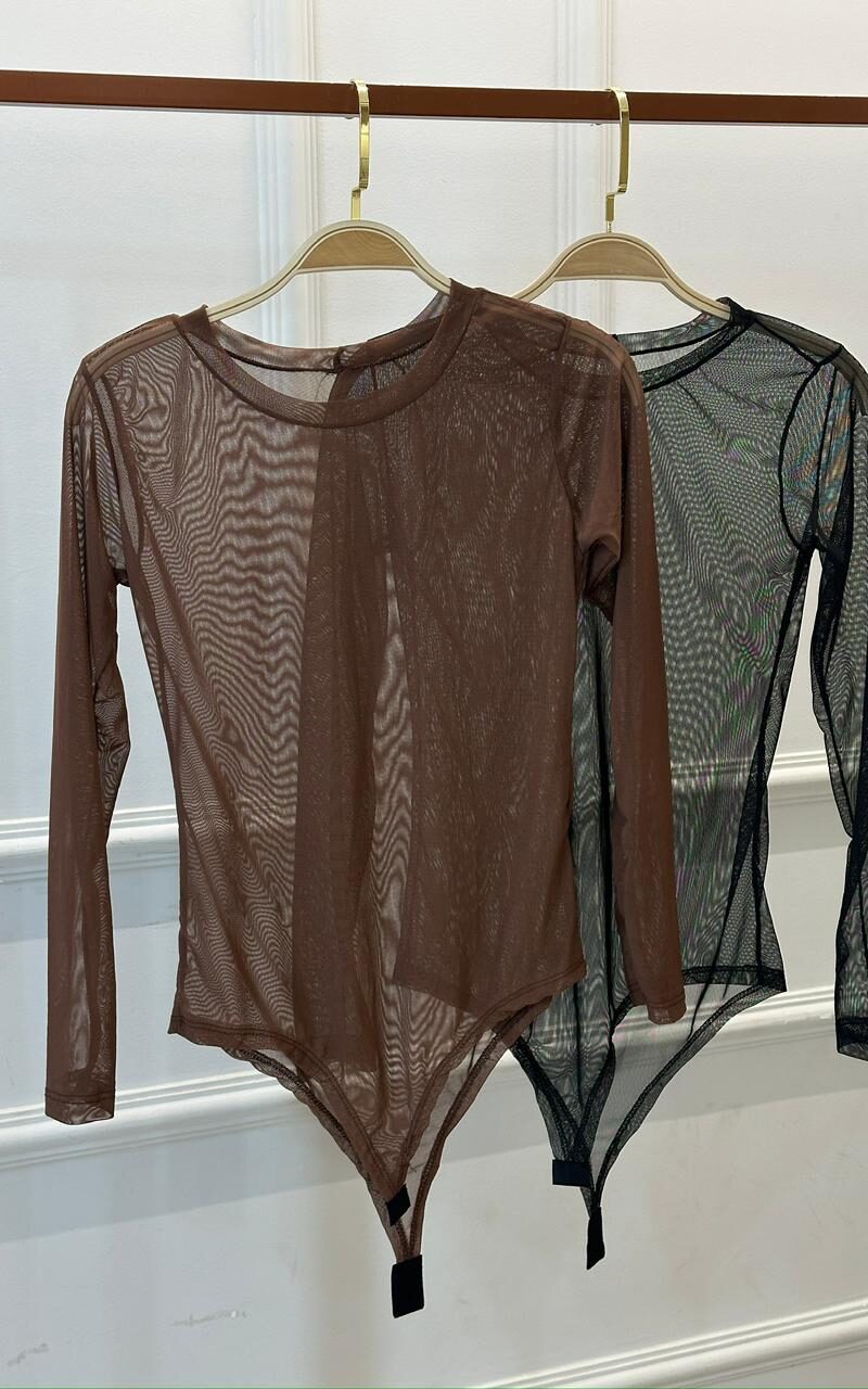 body tule manga longa paula 202655