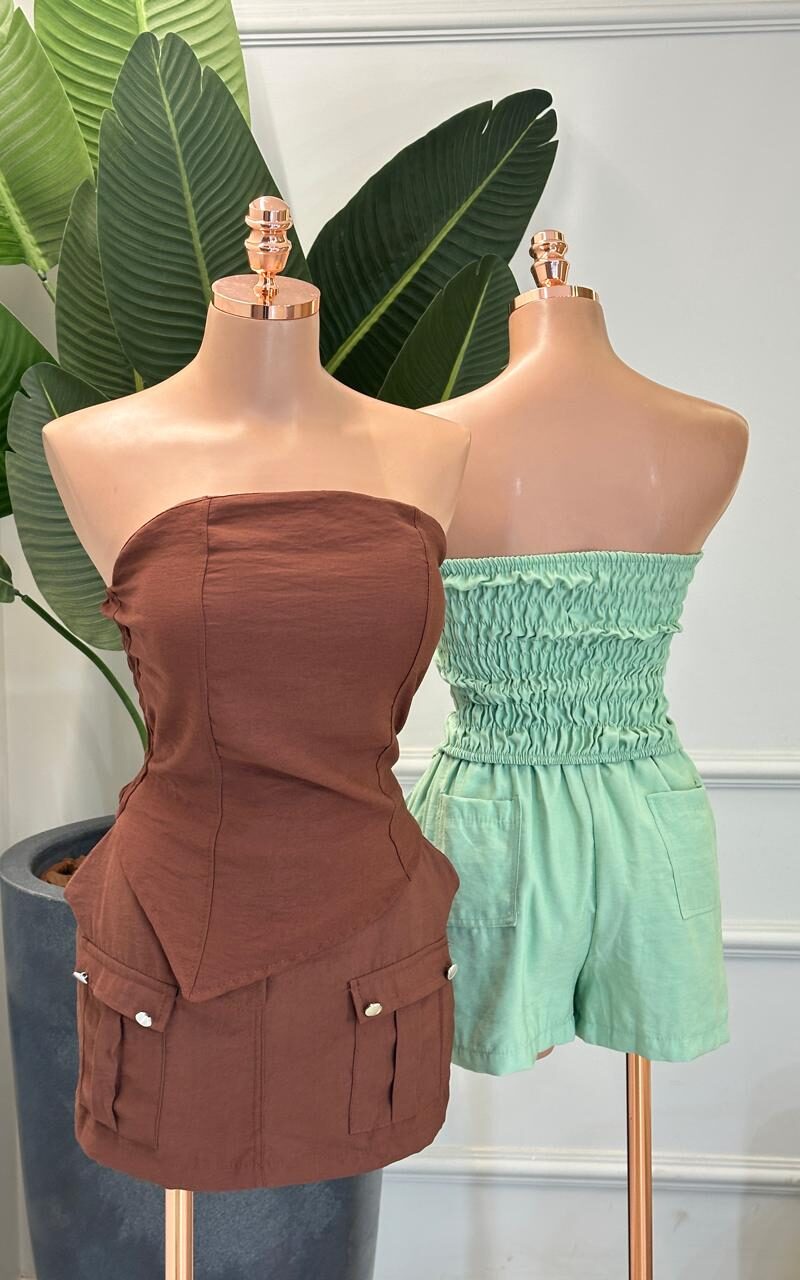 conjunto cropped tomara que caia e shorts luna 337855