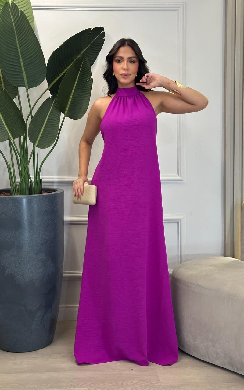 vestido longo costas aberta pamela 341365