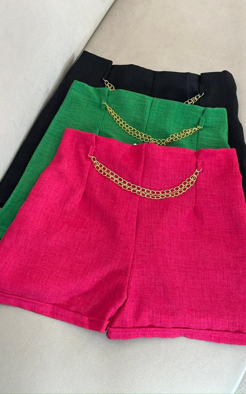 shorts com cinto iara 307435