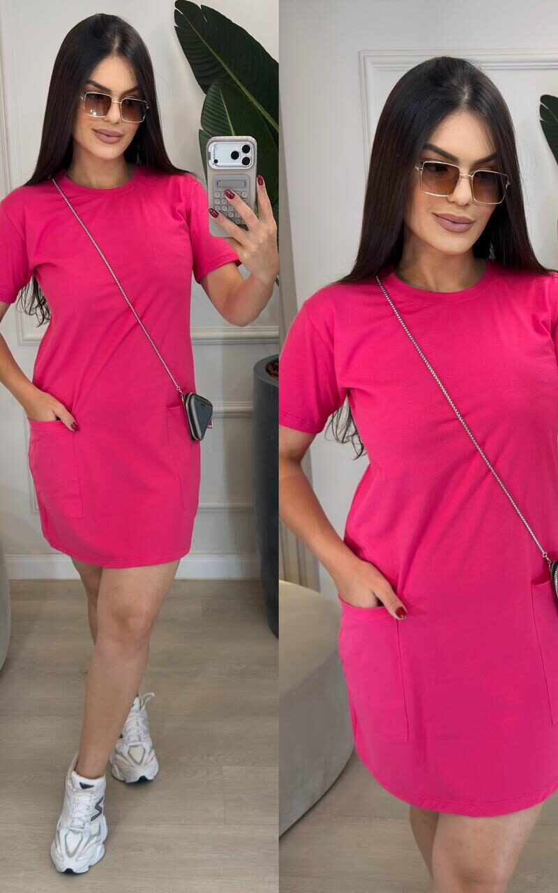 vestido curto lara 338195 m, marrom