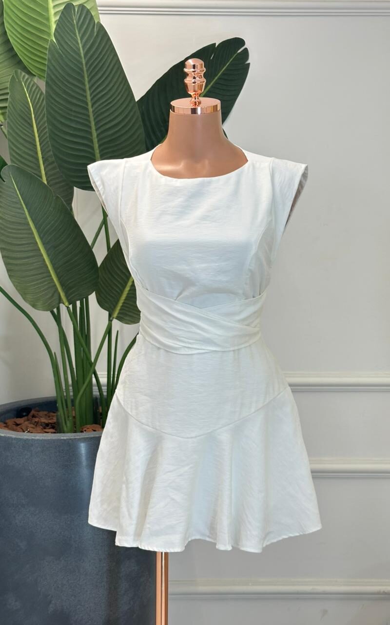 macaquinho curto recortes na lateral branco yasmin 339125