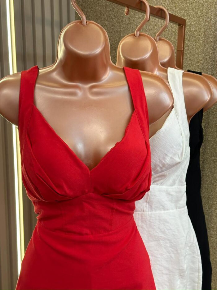 macaquinho curto decote em v ana 330425 macaquinho curto decote em v ana 330425