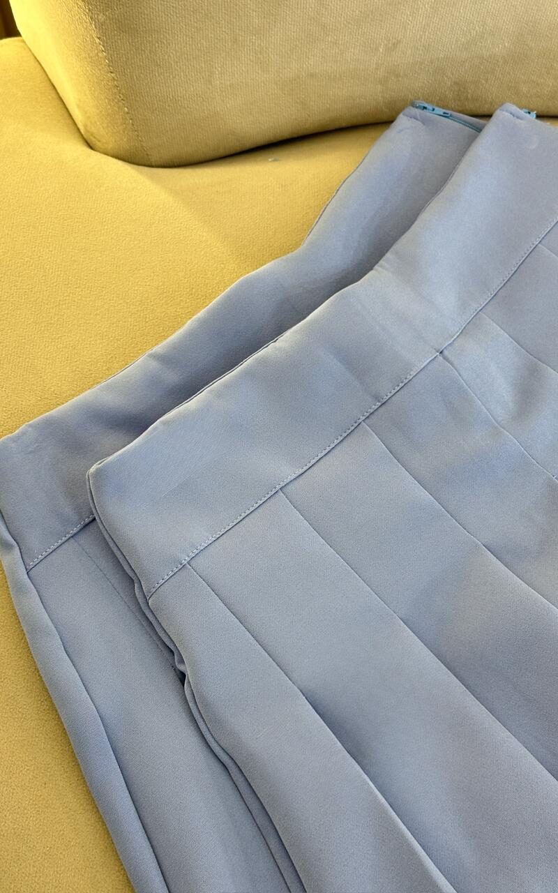 shorts saia colegial azul raquel 345767