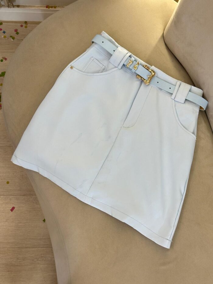 shorts saia colegial azul raquel 345767