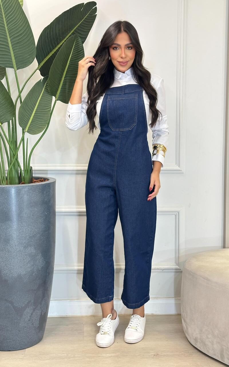 jardineira jeans jade 067195