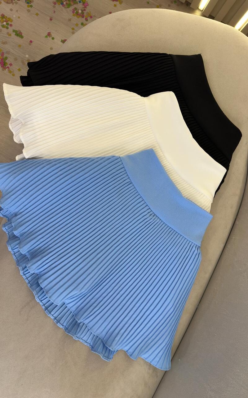 shorts saia plissado irene 344625