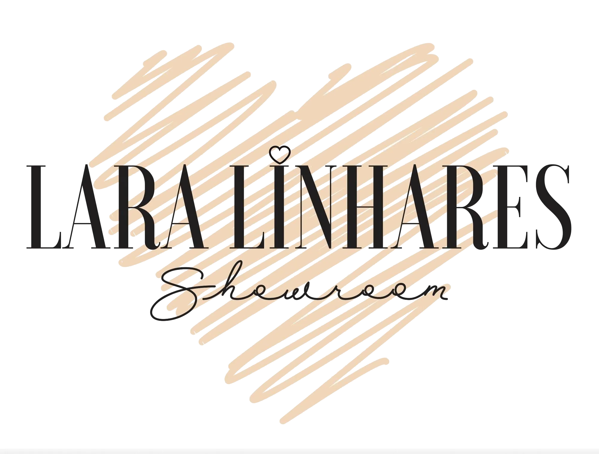 logotipo lara linhares