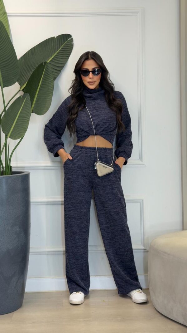 conjunto manga longa e calça sarai 352605