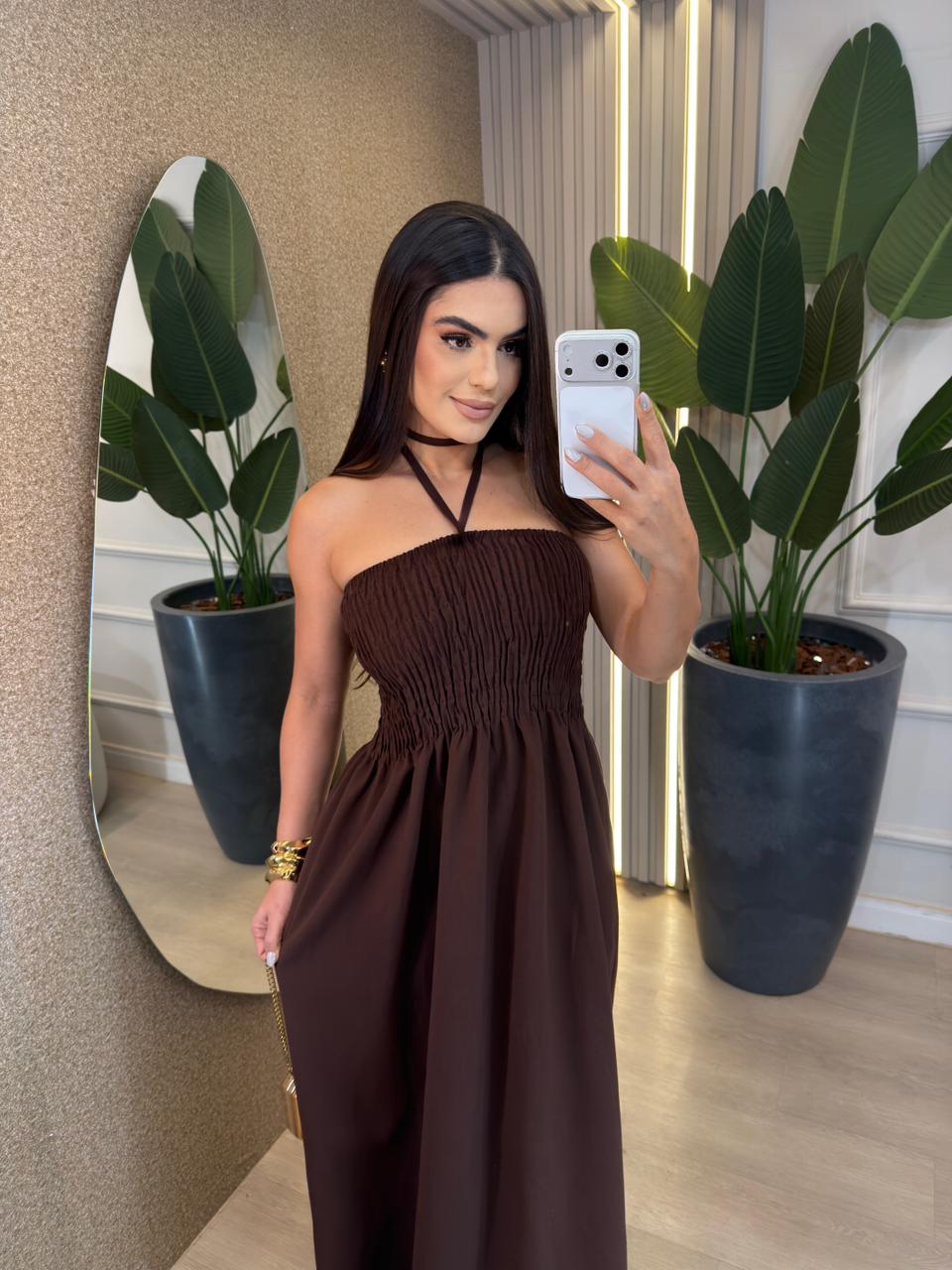 vestido elegance lastex "preto"