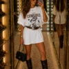 max t shirt com estampa country