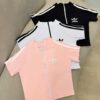 cropped com ziper inspiraÇÃo adidas lia