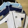 cropped de manga longa inspiraÇÃo adidas