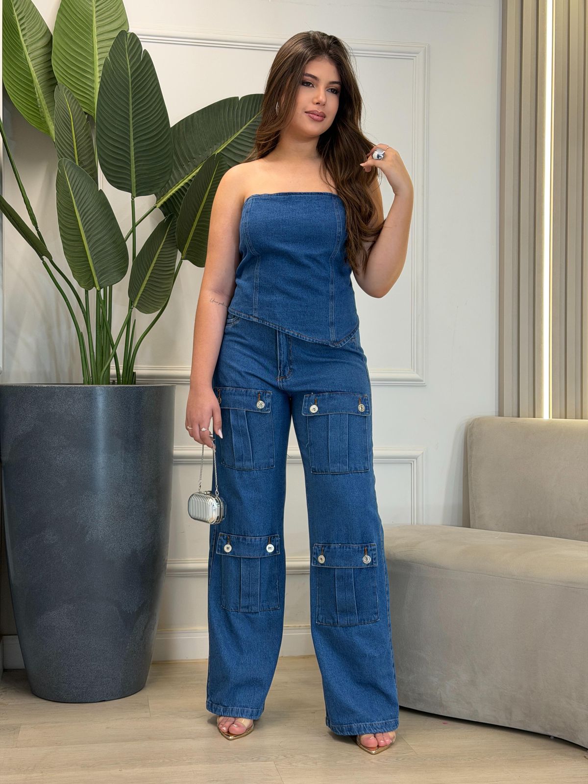 conjunto jeans serena