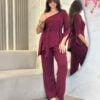 conjunto 2 peÇas jasmine marsala