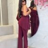 conjunto 2 peÇas jasmine marsala
