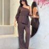 conjunto 2 peÇas jasmine marsala