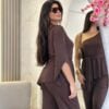 conjunto 2 peÇas jasmine marsala