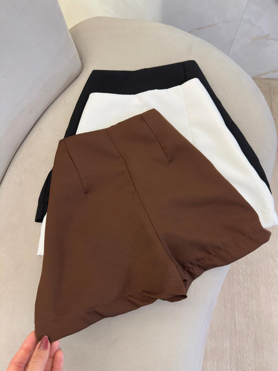 short saia alfaiataria