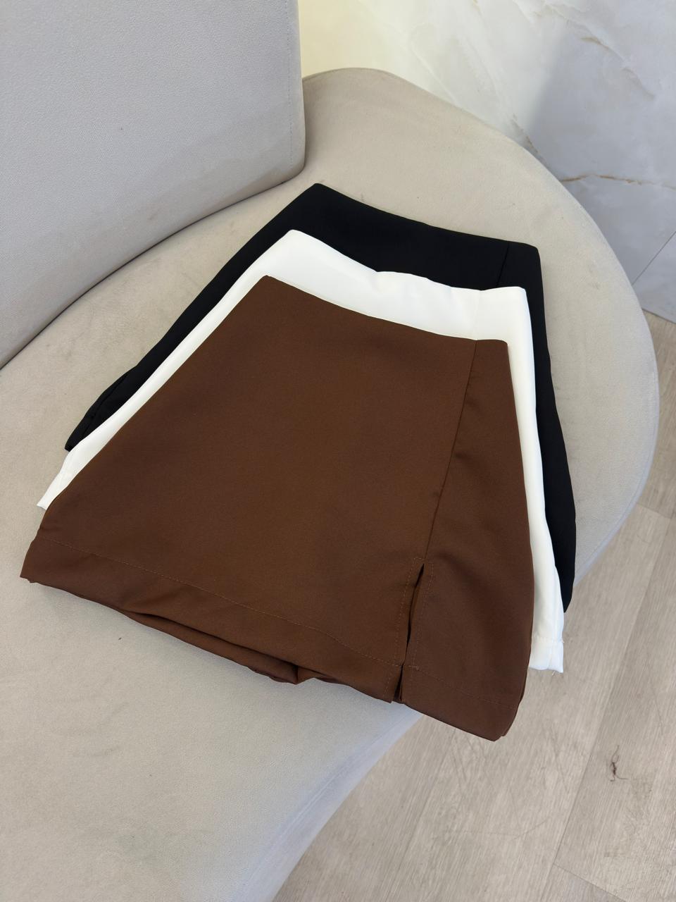 short saia alfaiataria