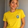 t shirt com o sÍmbolo do brasil victoria