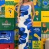 vestido mid janayna