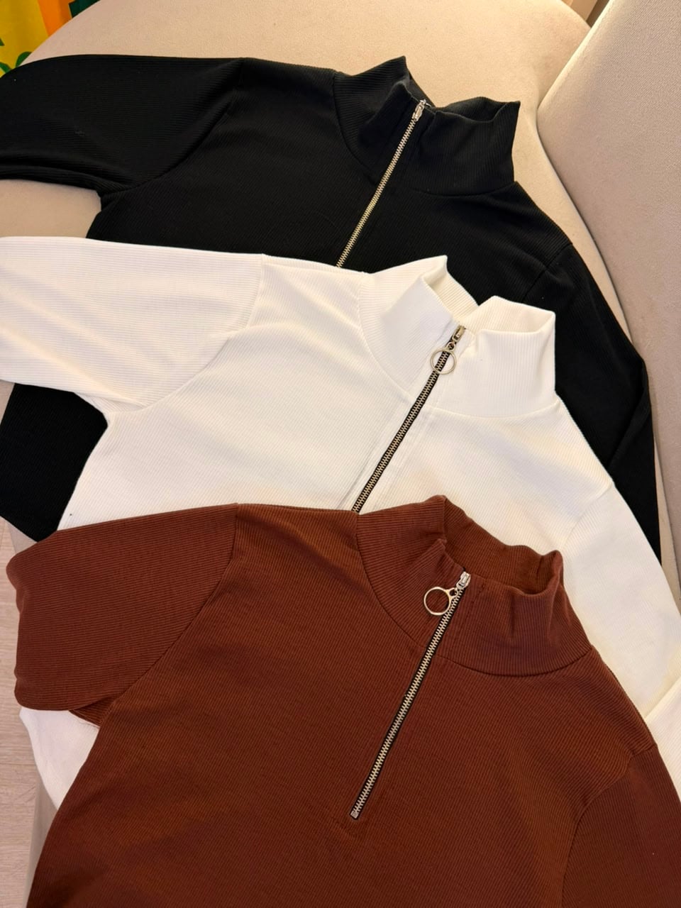 cropped manga longa olivia