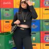 conjunto 2 peÇas assimÉtrico karol preto conjunto 2 peÇas assimÉtrico karol preto