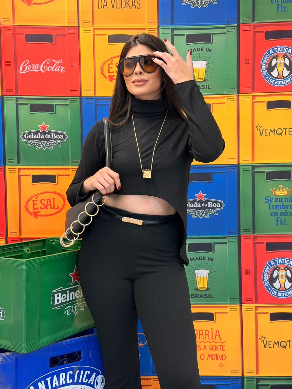 conjunto 2 peÇas assimÉtrico karol preto conjunto 2 peÇas assimÉtrico karol preto