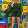 conjunto 2 peÇas ombro a ombro verde conjunto 2 peÇas ombro a ombro verde