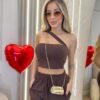 conjunto 2 peÇas sofia preto (cópia)