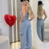 vestido com calda kiezia preto