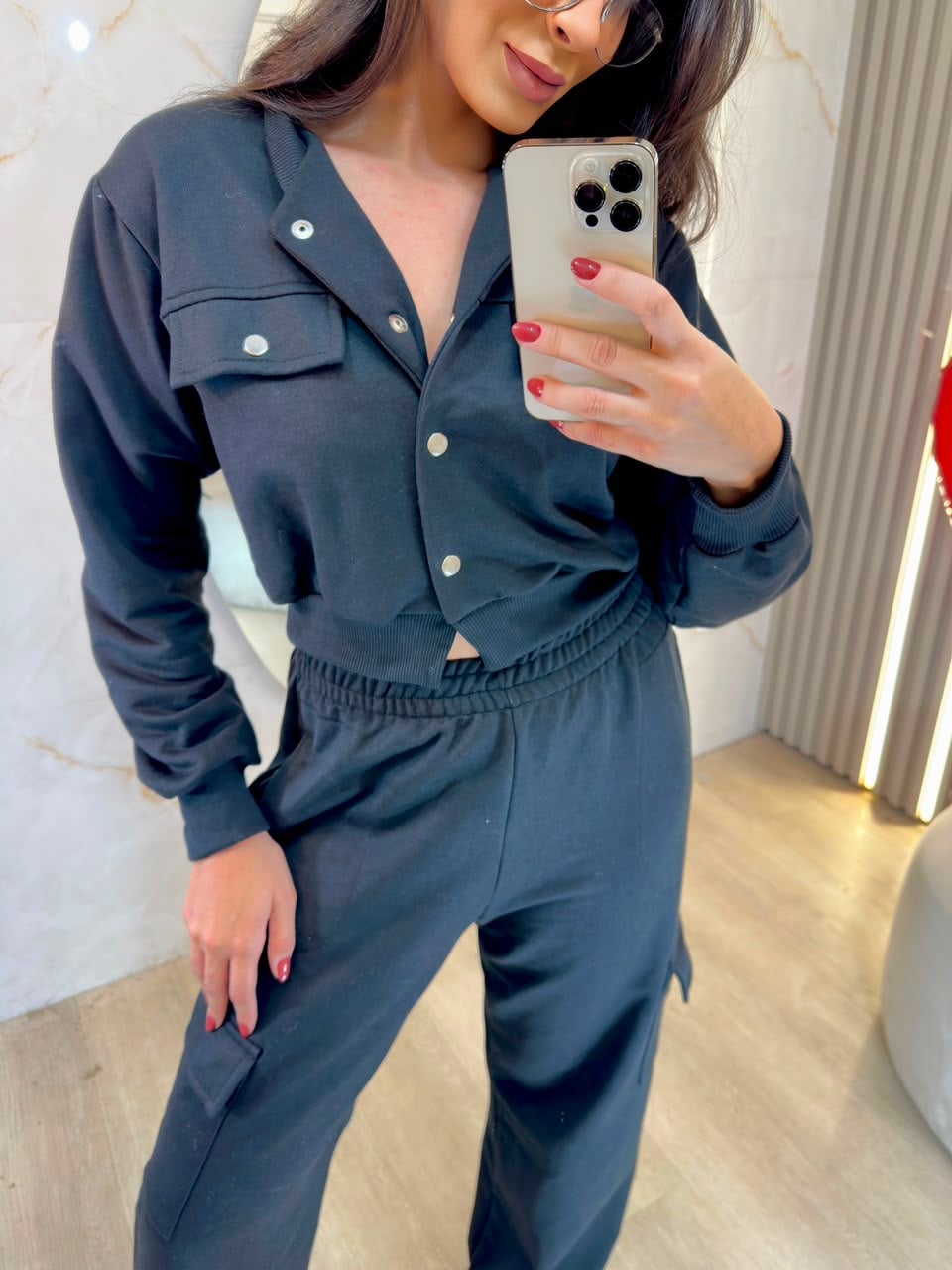 conjunto de moletom isadora preto