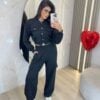 conjunto de moletom isadora preto
