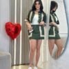 conjunto 2 peÇas curto tania verde