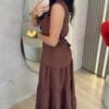 vestido mid com botÕes lorrayne preto vestido mid com botÕes lorrayne preto
