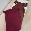 blusa canelada com argolas metÁlicas blusa canelada com argolas metÁlicas